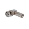 BNC Male Right Angle Clamp Connector for RG-6