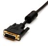 Cmple - DVI Cable 6ft, DVI to DVI Dual Link Monitor Cable Digital (24+1) Male DVI Cable for Gaming PC, Laptop, Projector, DVD, Monitor - Black