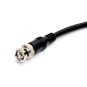 Cmple RG59U 12 Feet BNC Male to BNC Male, 75 Ohm, Coaxial BNC to BNC Video Cable, 12FT Black