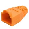 RJ45 Color Coded Strain Relief Boots 50pcs - Orange