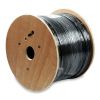 Cat 6A Outdoor Ethernet Cable 1000ft Black | CMX | UTP | UV Rated